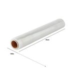 Pack and Move - Lot 2 Films Étirables - 0 45 x 100 m - Protection Emballage Déménagement - Anti rayures - Anti frottements - Imperméable