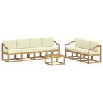 vidaXL Ensemble de canapés d'extérieur 7 pc