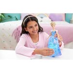Mattel JBF94 - Disney Princess-Poupée Cendrillon et sa robe enchantée