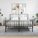 vidaXL Tables de chevet 2 Pièces sonoma gris 40x35x47 5 cm