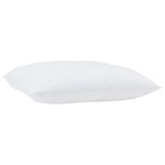 vidaXL Duvet avec Oreiller 2 Pièces Blanc 140 x 220 cm Microfibre