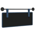 vidaXL Tête de lit suspendue Tissu