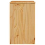 vidaXL Cabinet de chevet avec tiroir Drammen Chêne 45 x 35 x 56 cm