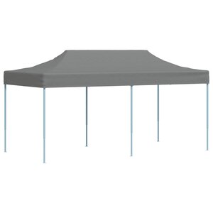 vidaXL Tente de fête 291 x 580 x 315 cm Anthracite Tissu Oxford