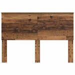 vidaXL Tête de lit Bois Ancien 140 cm Bois d'ingénierie