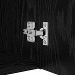 vidaXL Ensemble meuble TV 9 Pièces Chêne noir Bois d'ingénierie