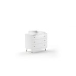 Commode Billy Avec Table À Langer Blanc
