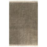 vidaXL Tapis Kilim Coton 160 x 230 cm Taupe