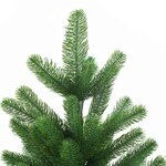 vidaXL Arbre de Noël artificiel aiguilles réalistes 180 cm vert