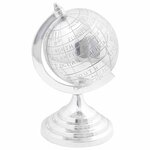 vidaXL Sculpture Argent Aluminium