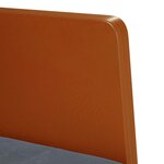 vidaXL Fauteuil avec accoudoirs gris foncé 55 cm velours