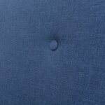 vidaXL Ensemble de canapé 2 Pièces Tissu bleu