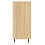 vidaXL Buffet chêne sonoma 90x34x80 cm bois d'ingénierie