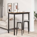 vidaXL Table de salle à manger / Table de repas Bois d'ingénierie