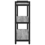 vidaXL Bibliothèque Sonoma gris 80 x 30 x 83 cm Bois d'ingénierie