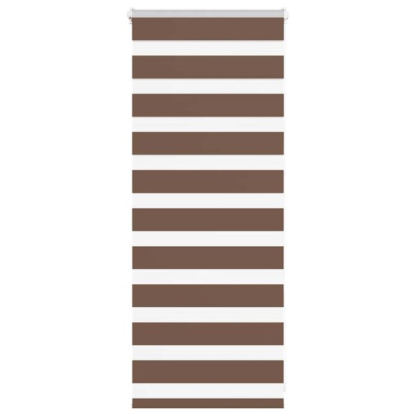 vidaXL Store zèbre marron 65x100 cm largeur du tissu 60 9 cm polyester