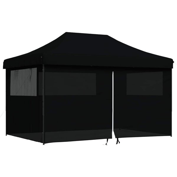 vidaXL Tente de fête Noir 292 x 440 x 315 cm Tissu Oxford