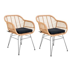 4 Fauteuils de jardin TRIESTE