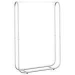 vidaXL Portant de bois de chauffage 100x25x150 cm acier galvanisé