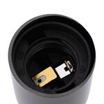 vidaXL Douilles de lampe 2 Pièces noir brillant E27