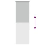 vidaXL Store enrouleur occultant largeur du tissu 35 7 cm polyester