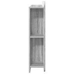 vidaXL Cabinet de Tête de Lit Sonoma gris Bois d’ingénierie