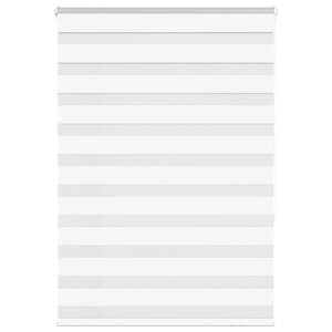 vidaXL Store zèbre blanc 95x150 cm largeur du tissu 90 9 cm polyester