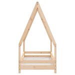 vidaXL Cadre de lit pour enfant 70x140 cm bois de pin massif