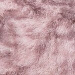 vidaXL Tapis Shaggy à poils longs NAVARRA rose poudré 120x120 cm