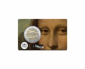 Musée du Louvre - La Joconde - Monnaie de 2€ commémorative