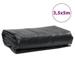 vidaXL Bâche anthracite 3 5x5 m 650 g/m²