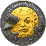 Monnaie TRIP TO THE MOON Silent Film Classics 1 Oz Argent 1$ Niue 2025