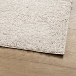 vidaXL Tapis shaggy PAMPLONA poils longs moderne crème 120x170 cm