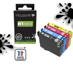 503XL - Piments - Pack de 4 Cartouches D'encre Noir/Cyan/Magenta/ Jaune - Grande capacité
