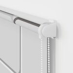 vidaXL Store enrouleur de douche avec cassette largeur du tissu 106 cm
