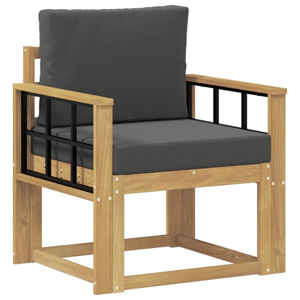 vidaXL 2 Pièce Ensemble de canapés d'extérieur Polyester