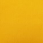 vidaXL Fauteuil à bascule pieds en bois massif d'hévéa Jaune Velours