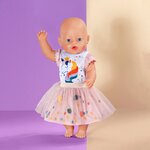 Zapf Creation 871720 - Baby born Robe licorne avec tutu 43 cm