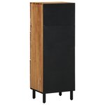 Highboard vidaXL 40x33x110 cm en bois d'acacia solide