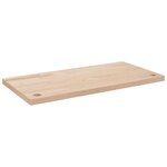 vidaXL Dessus de bureau 80x40x2 5 cm bois massif de pin