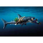 PLAYMOBIL 71793 - Pirate et requin géant avec mâchoire articulée