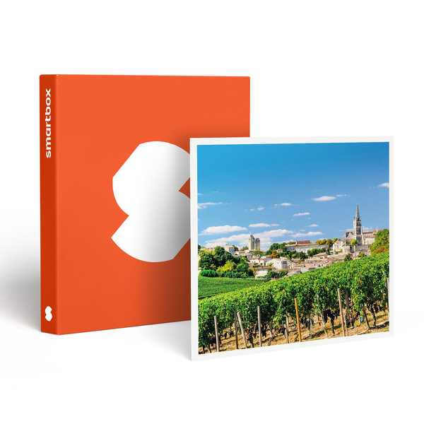 SMARTBOX - Coffret Cadeau Après-midi œnologique pour 3 avec circuit guidé privé à Saint-Émilion -  Sport & Aventure