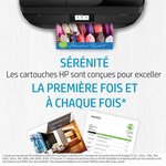 Hp 302xl cartouche d'encre trois couleurs grande capacité authentique pour hp deskjet 2130/3630 et hp officejet 3830 (f6u67ae)