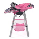 Bayer Chic 2000 655-43 - Chaise haute pour poupées - Licorne