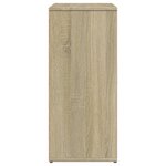 vidaXL Buffet chêne sonoma 60x31x70 cm bois d'ingénierie