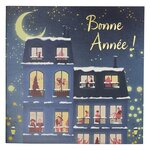 Lot de 6 cartes de voeux avec enveloppe  coffret croix-rouge bonne année - draeger paris