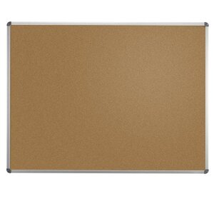 Tableau liège MAULstandard cadre alu 90 x 120 cm Gris MAUL