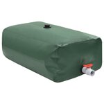 vidaXL Réservoir d'eau avec robinet pliable 360 L PVC