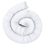 vidaXL Conduit de ventilation aluminium et PVC 6 m Ø10 cm