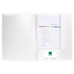 Chemise De Présentation Polypropylène Souple Krea Cover - A4 - Blanc - X 30 - Exacompta